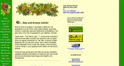 Desktop Screenshot of birdsandmore.com